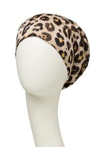 Parukapood-turban-Amber-gold-glittery