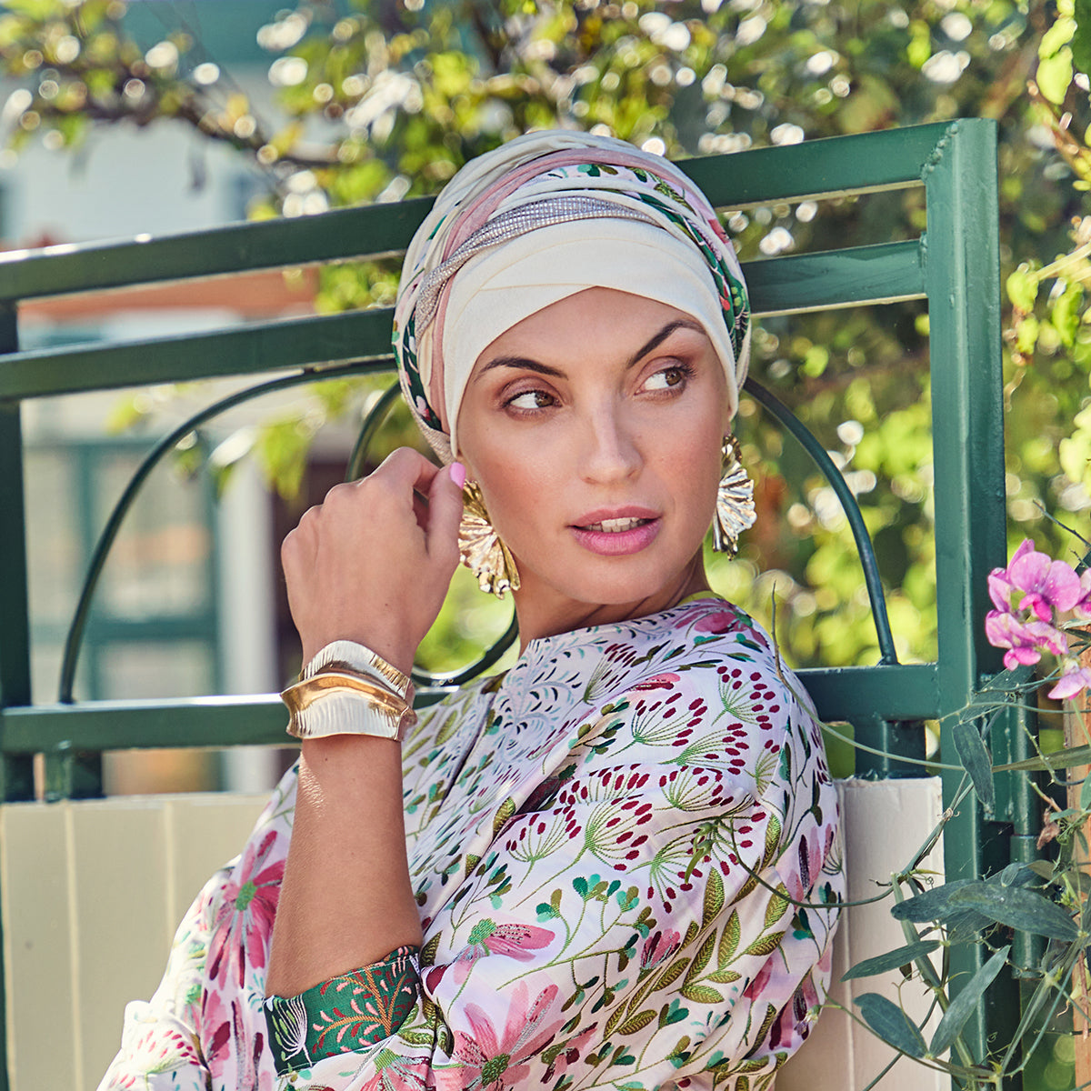 Parukapood-puuvillane peakate-turban-Perla