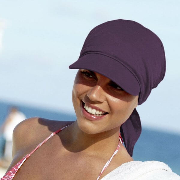 Parukapood_Peakatted ja mütsid_Christine Headwear Laguna Scarf Purple