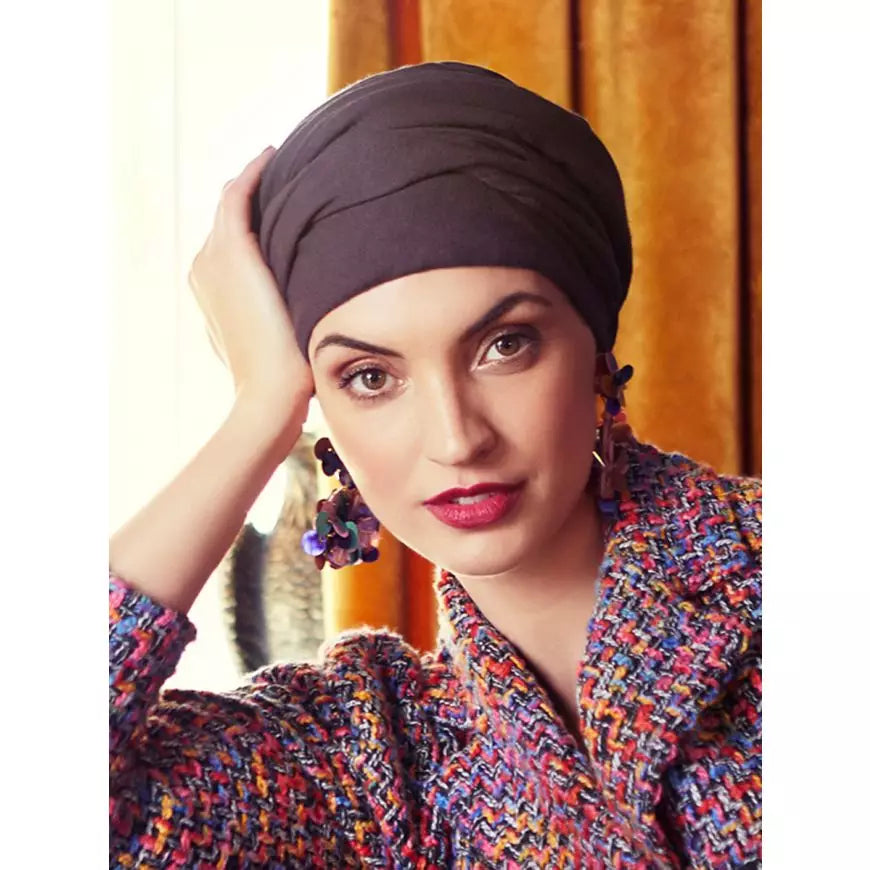 Parukapood-HocSapphire Turban-Stone Grey