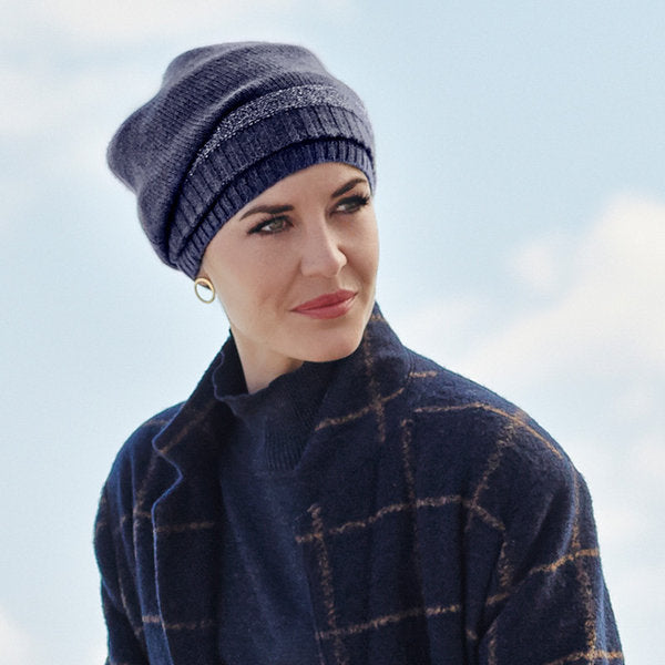 House of Christine Neve Beanie kašmiirist müts Grey Melange