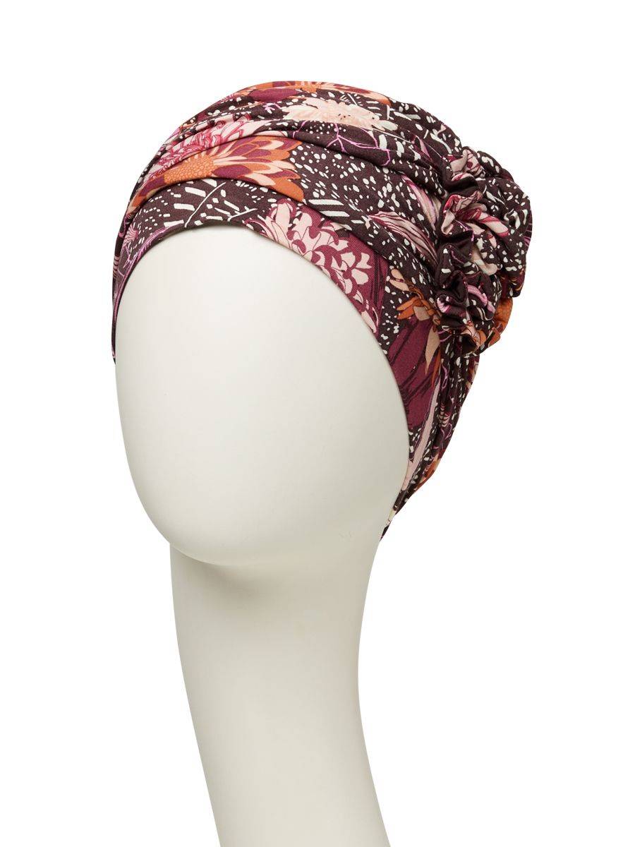 Lotus Turban | Garden Pinks