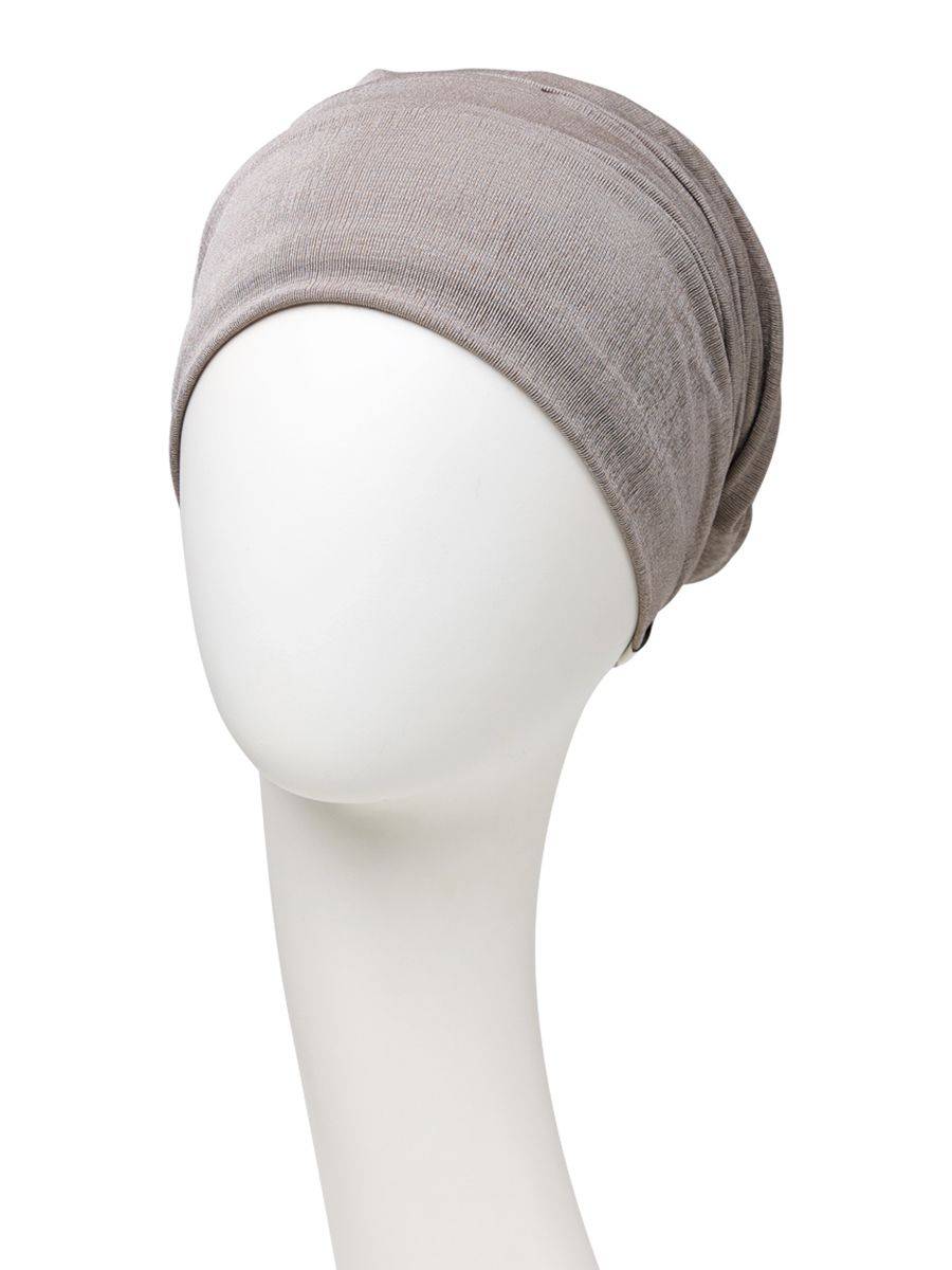 Scarlett Turban Taupe &amp; Golden Mix